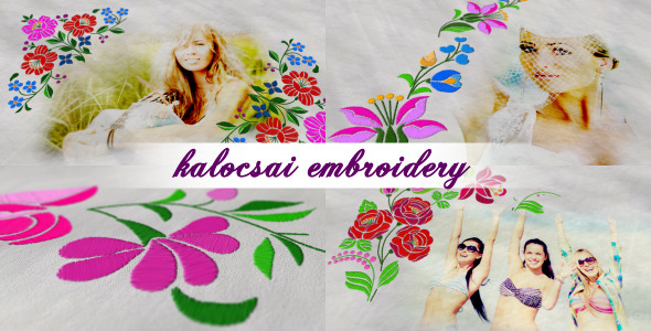 Embroidery - VideoHive 8533410