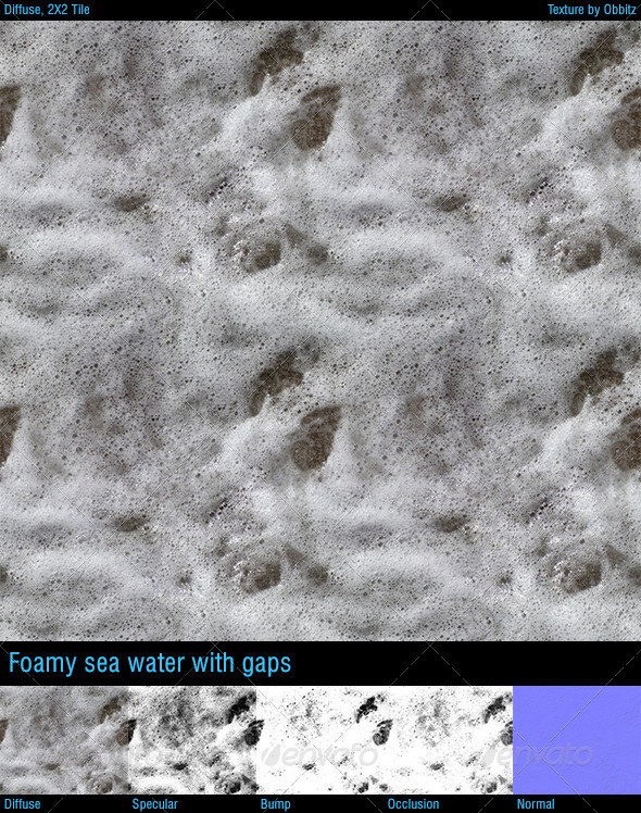 Foamy seawater with - 3Docean 8576844