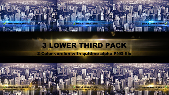 Lower Third Pack