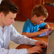 Two Brothers Using Laptop And Ipod 7 - VideoHive Item for Sale