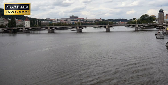 Charles Bridge and Prague Castle 2