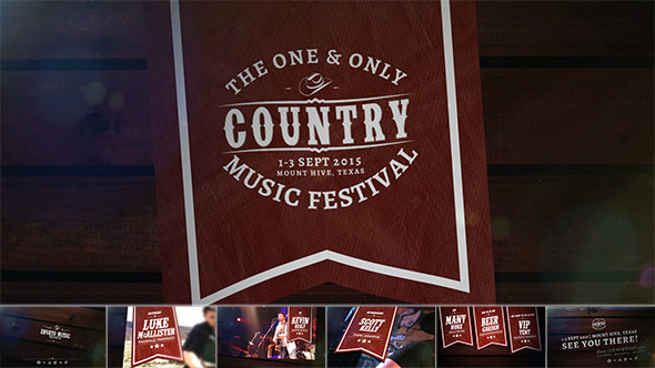 OneOnly Country Music - VideoHive 8603209