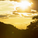 Glare of the Sun Through the Clouds  - VideoHive Item for Sale