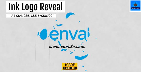 Ink Logo Reveal - VideoHive 8611065