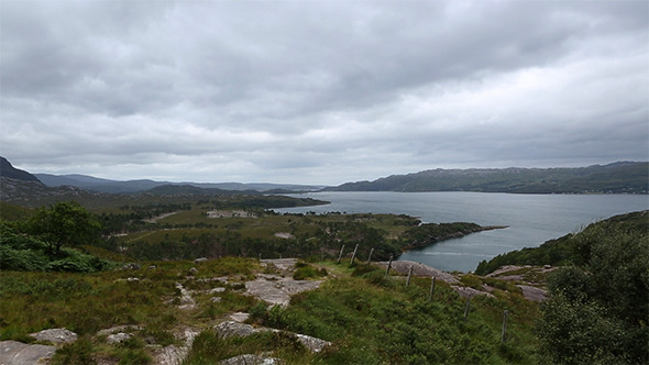 Landscape Scotland Panorama