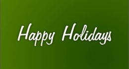 Happy Holidays