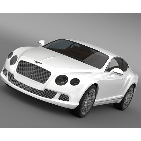 Bentley Continental GT - 3Docean 8619757