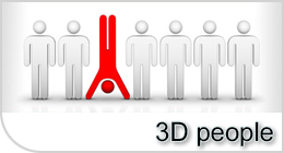 3D people