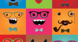 Cute Monster and Robot Cartoons