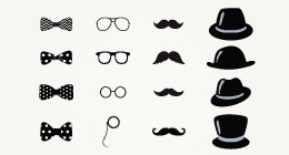 Vintage Hipster Icons