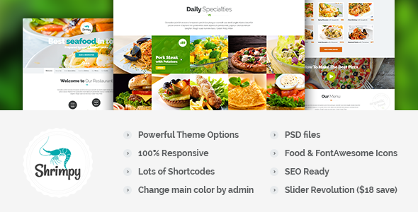 Shrimpy - Responsive - ThemeForest 8632133