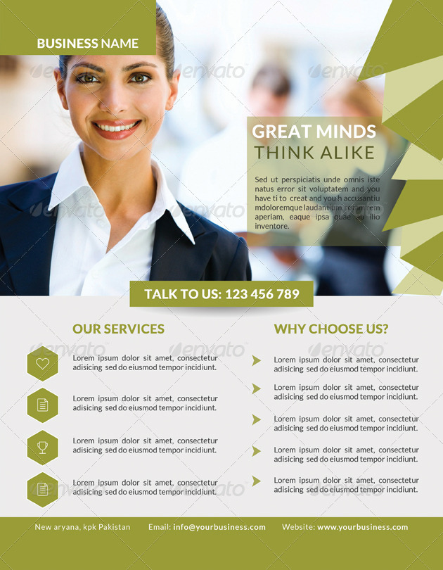 Corporate / Business Flyer, Print Templates | GraphicRiver