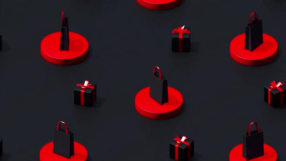 Christmas gifts background alt