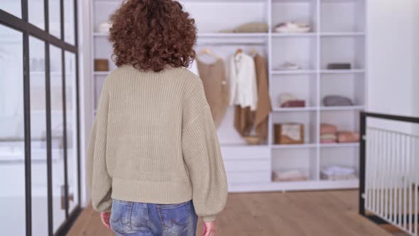 Female Going in Apartment alt