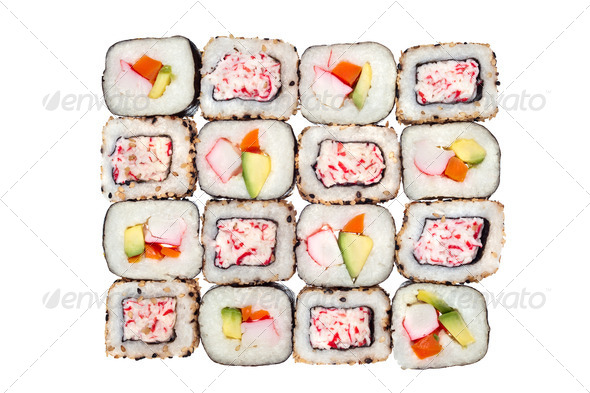 Sushi rolls - Stock Photo - Images