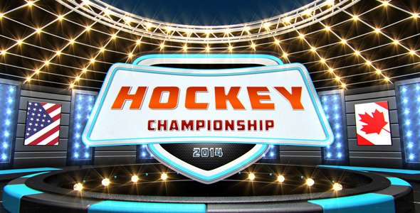 Hockey Championship Ident - VideoHive 8658181