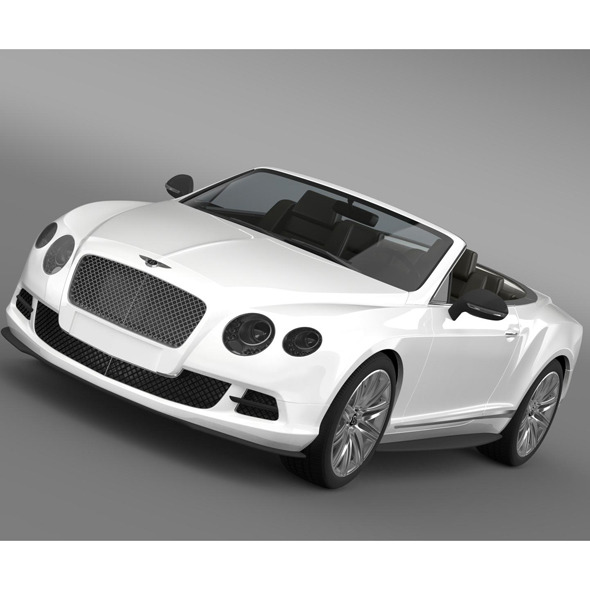 Bentley Continental GT - 3Docean 8688459