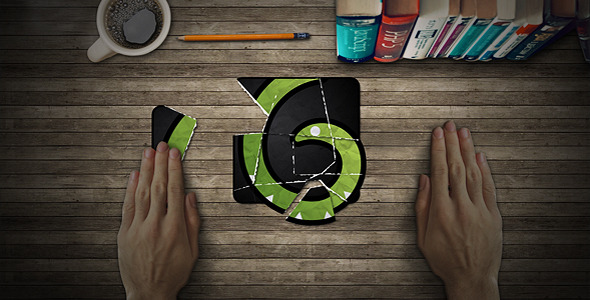 Collage Logo Reveal - VideoHive 8690037