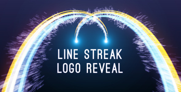 Light Streak Logo Reveal