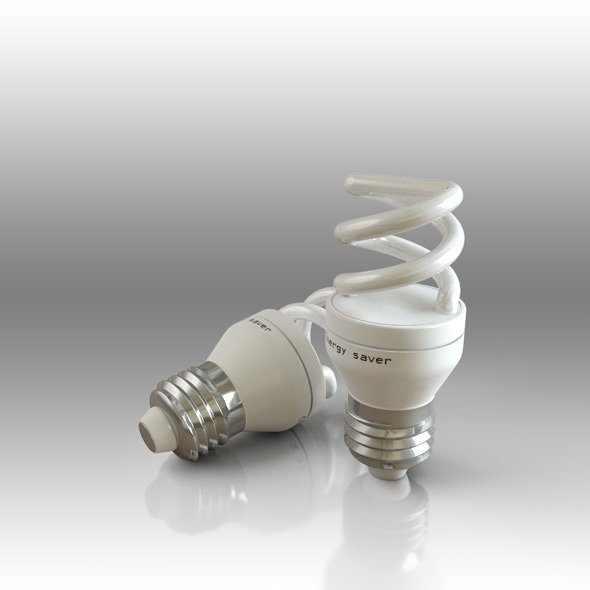 Energy Bulb Fluorescent - 3Docean 8713809