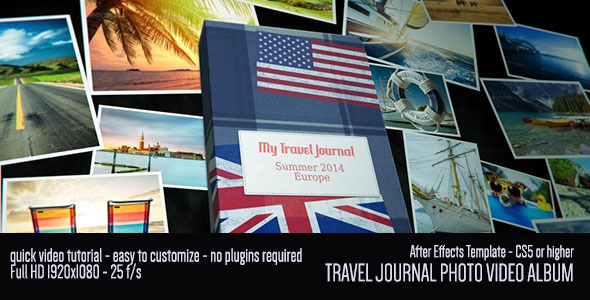 Travel Journal Photo - VideoHive 8714067