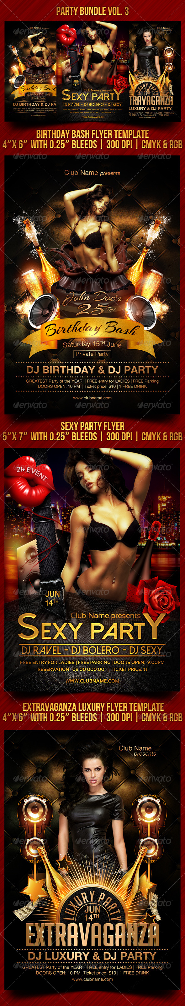 Party Bundle Vol. 3 - Clubs & Parties Events