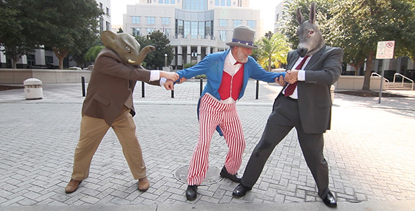 Politicians Pull Uncle Sam