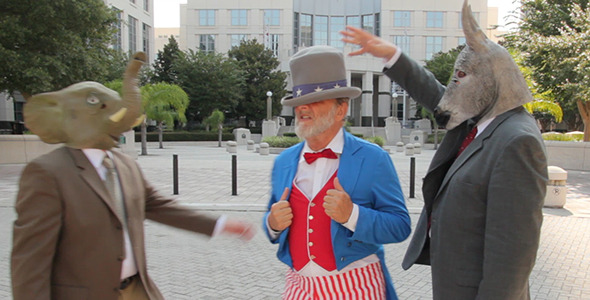 Politicians Play Pranks On Uncle Sam