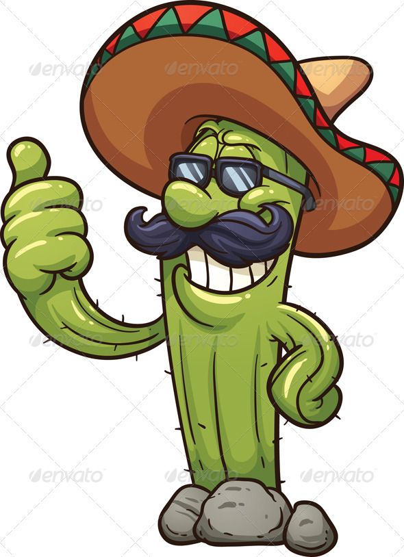 mexican cactus clipart
