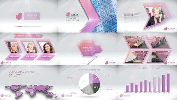 Clean Corporate Package - VideoHive 8681685