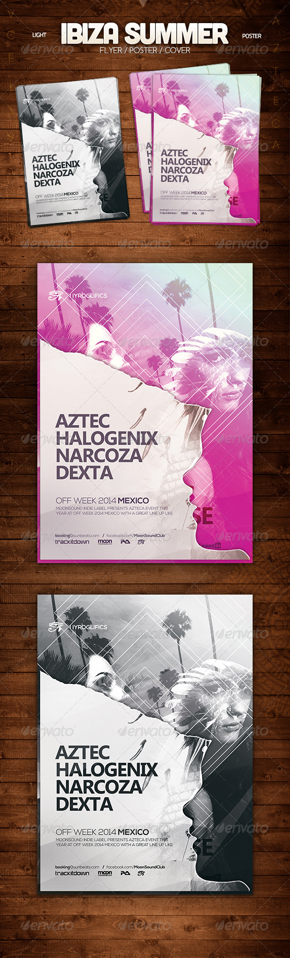 Ibiza Summer Poster - Clubs & Parties Events