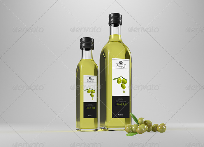 Download Olive Oil Packaging Mockup By Pixelland Graphicriver PSD Mockup Templates