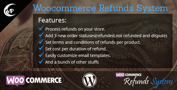 Woocommerce Refunds System - CodeCanyon 8746341