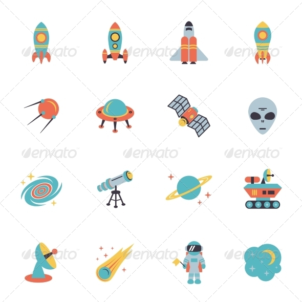 Space Icons Set