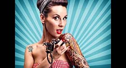 Pin-up, Rockabilly, Vintage, Retro Revival, Old-fashioned