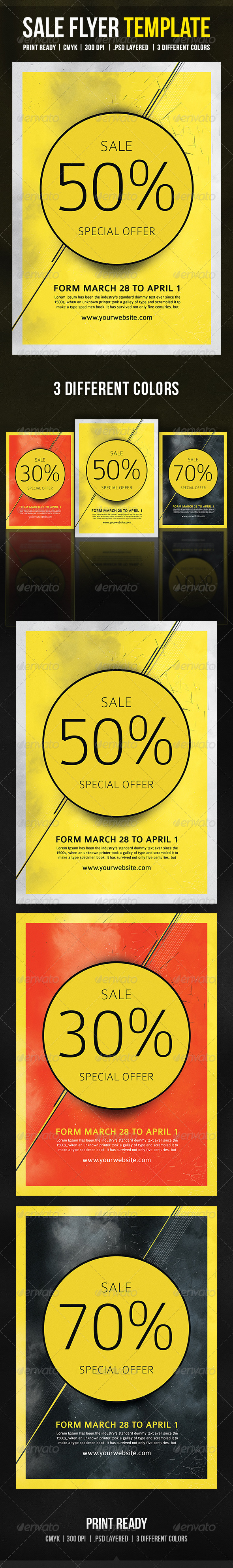 Sale Flyer Template - Commerce Flyers