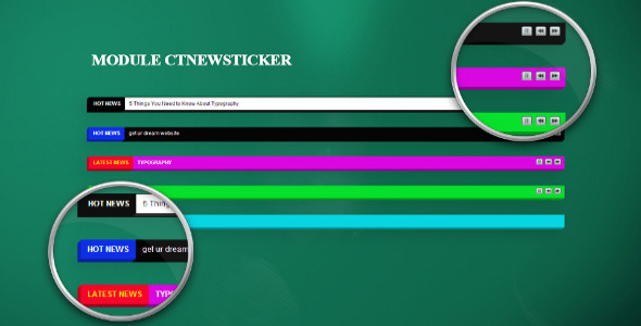 Joomla Newsticker Module