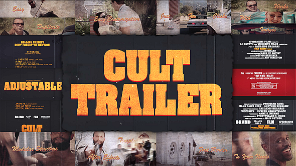 Cult Titles Trailer - VideoHive 8751876