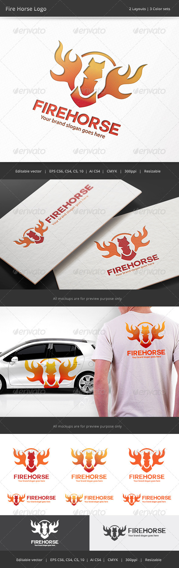 Fire Horse Logo