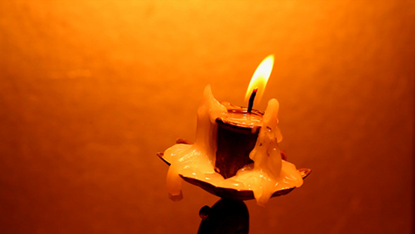 Candle Light With Flame 14
