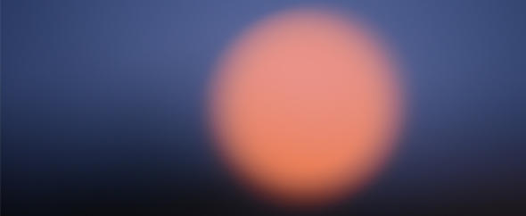 Blue sunset