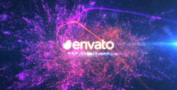 Colorful Particle Light - VideoHive 8757744