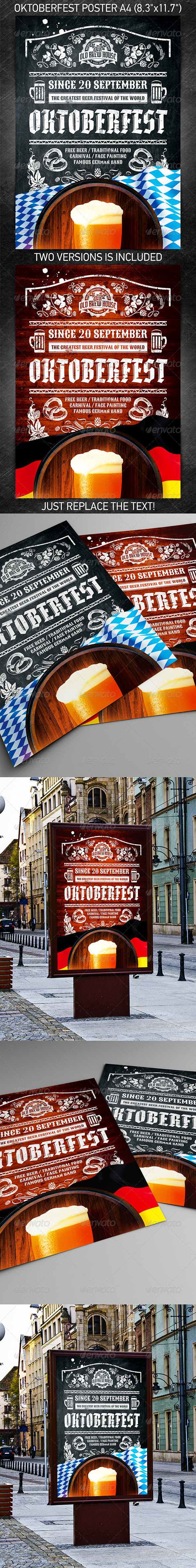 Oktoberfest Festival Poster vol.4 - Holidays Events