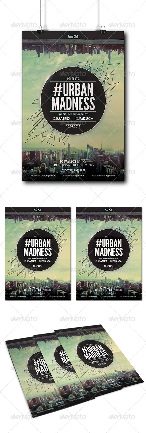 Event/Club Party Flyer/Poster - Clubs & Parties Events