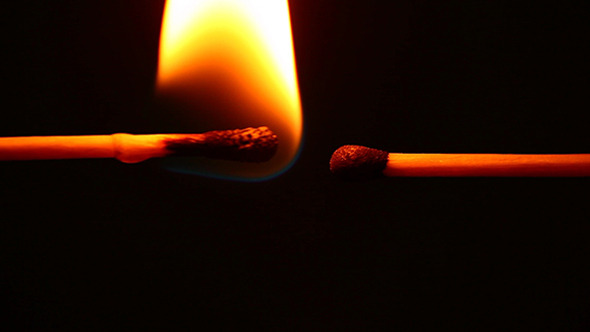 Candle Light With Flame 