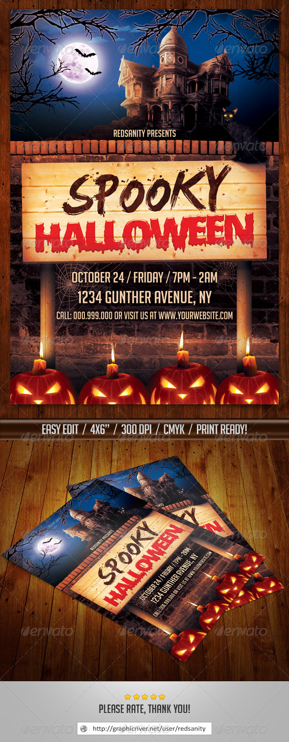 Spooky Halloween Flyer