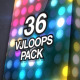 LED Wall Lights VJ Loops Pack - VideoHive Item for Sale