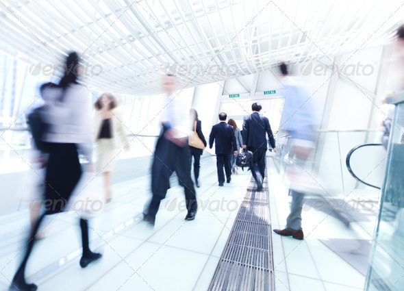 Business Rush Hour - Stock Photo - Images