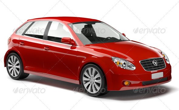 Red car - Stock Photo - Images