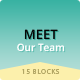 Meet Our Team Responsive Design Blocks